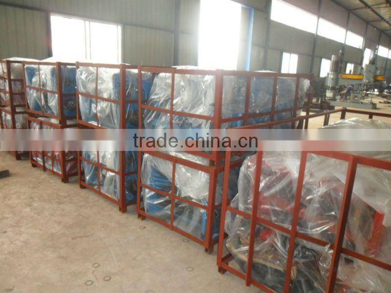 mini potato harvest matched with tractor