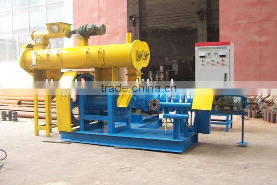 2013 Best seller wide output range automatically pet food extruder machine