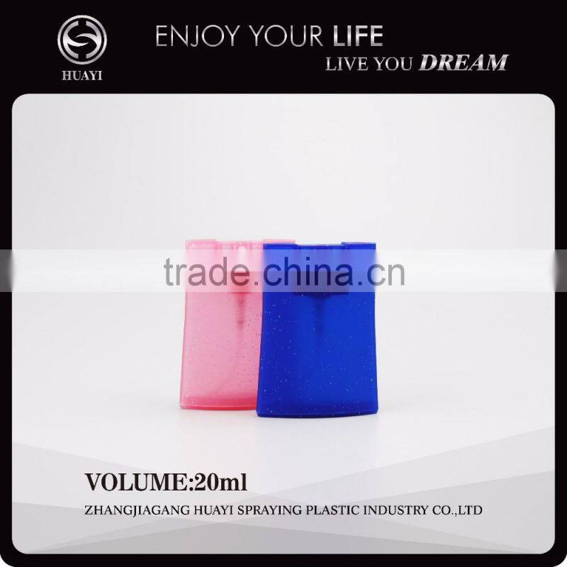 20ml colorful plastic pp bottle with sprayer