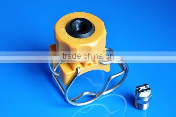 Phosphating Easy Snap-on Pipe Metal Clamp Adjustable Ball Clip on Nozzle