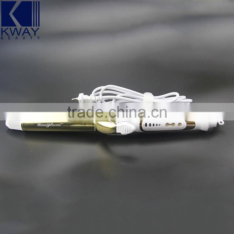 2015 high end personalized ceramic small hair curler & hair straightener