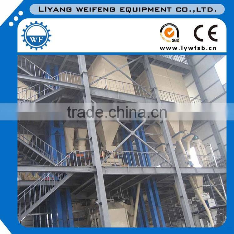 animal feed pellet production line animal feed making machine
