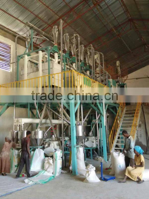 2017 Good Quality Wheat Flour Mill Plant