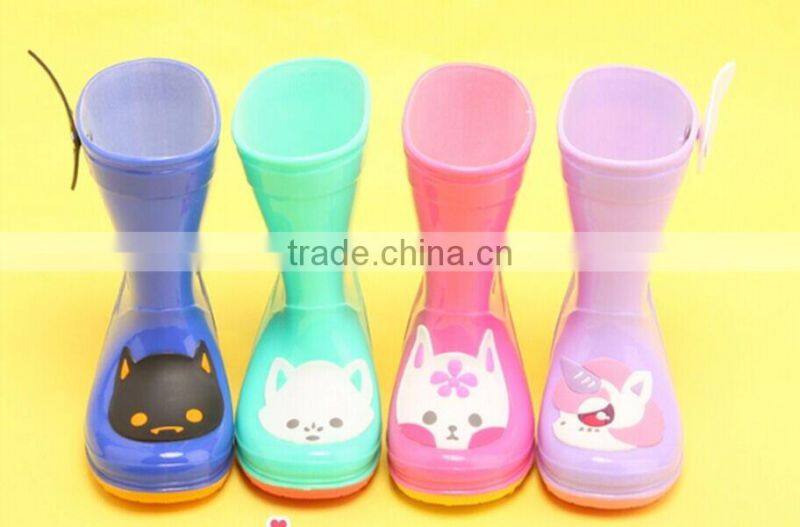 2016 New Design Kid's Fashionable PVC Shoes