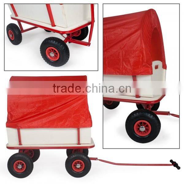 Netherlands wooden Tool Cart with colorful Printing