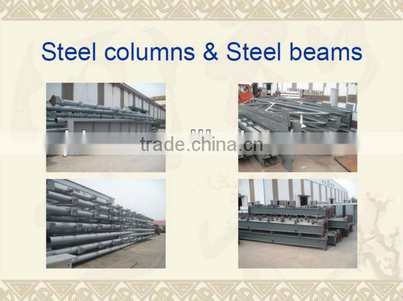 high quality steel structure chicken farming