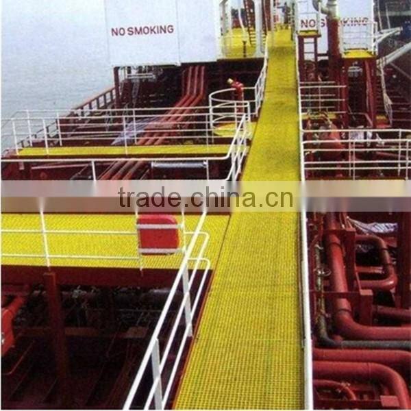 High strength Insulation fiberglass grating platform ,frp working platform,frp operating platform