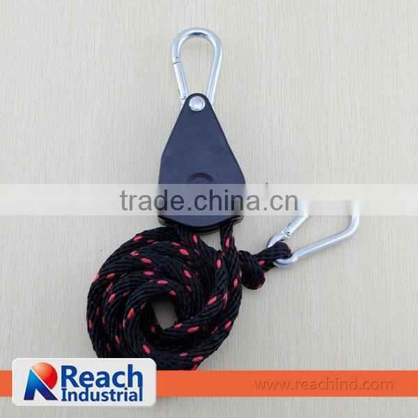 250LBS Rope Ratchet Tie Down with S Hook