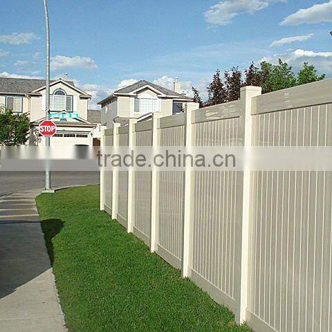 PVC pasture fence