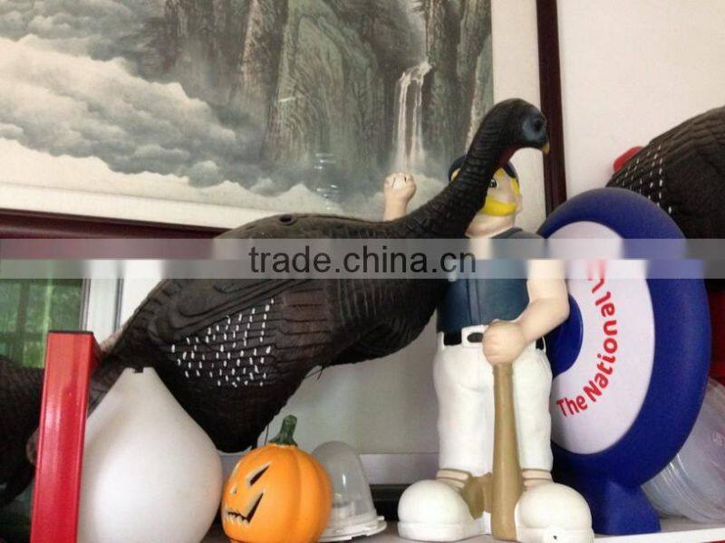 OEM HDPE plastic turkey decoy,wholesale hunting turkey decoy.