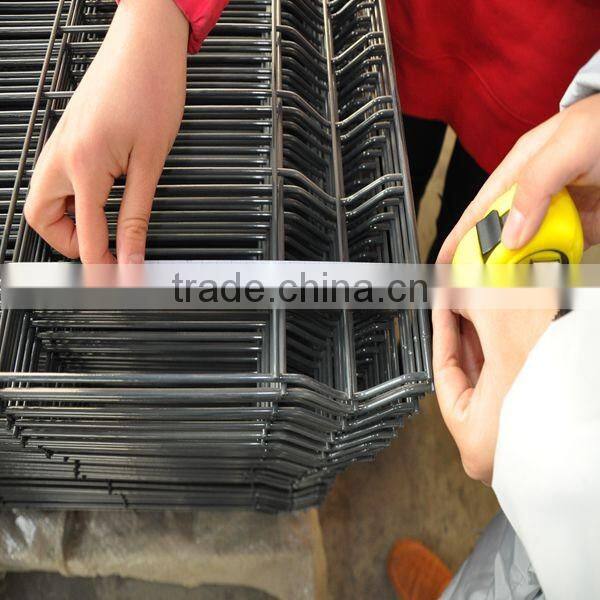 PVC coated hot dipped galvanized nylofor 3d welded wire mesh fence panels