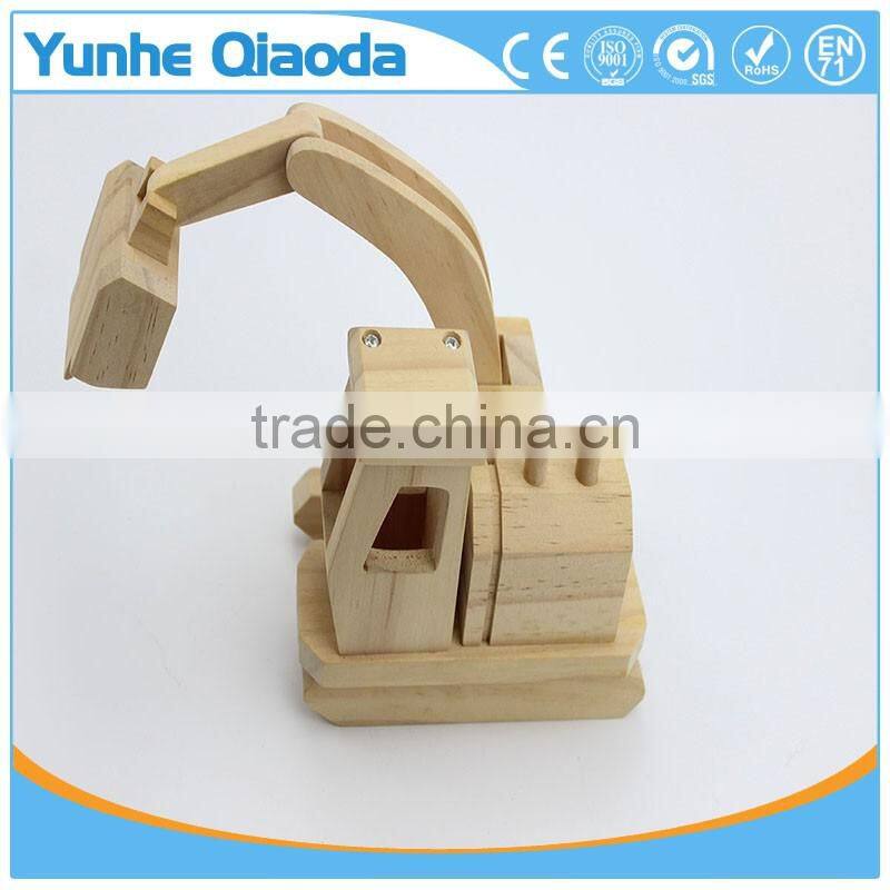 Vehicle Puzzles rooter 3D Woodcraft Kit Assemble Paint DIY Toys for Kids Adults the Best Birthday Gift