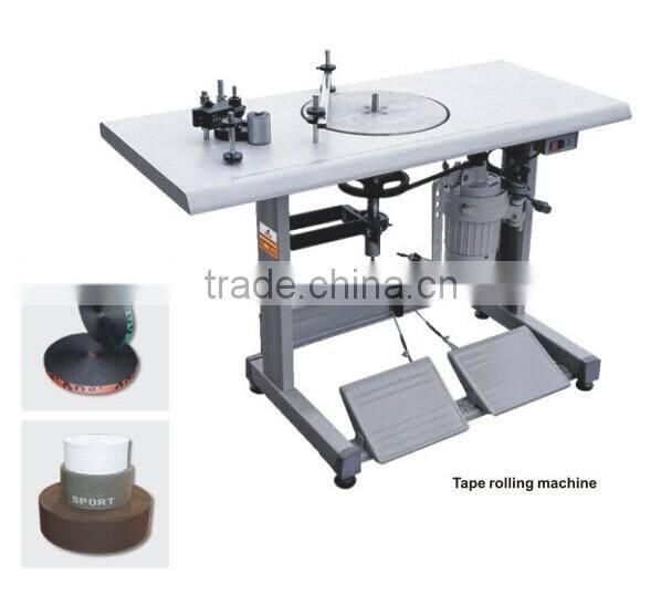 Semi-automatic tape winder