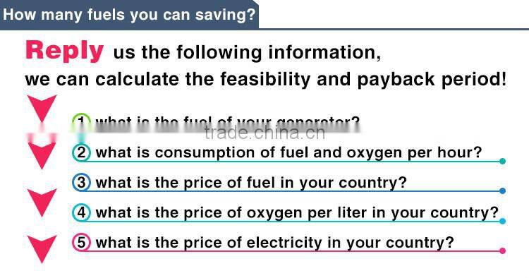 CE Certification super quiet generator muffler saving fuels