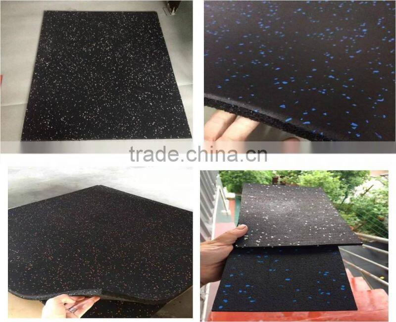 Sound Insulation Rubber Flooring for Fitness Room/Gym Rubber Flooring