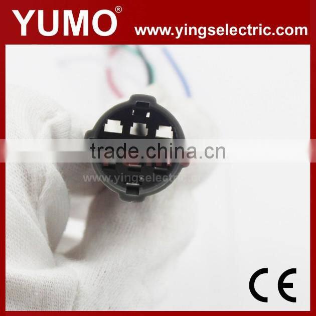 LA19 series IP65 5 pin terminal 5A/250VAC Stainless metal push button connector metal push button insert shell