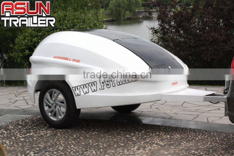 Newest mini fiberglass cargo trailer