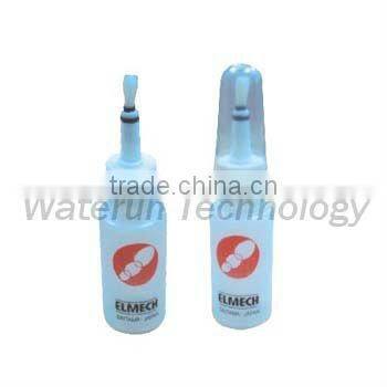 White Flux Bottle with Brush