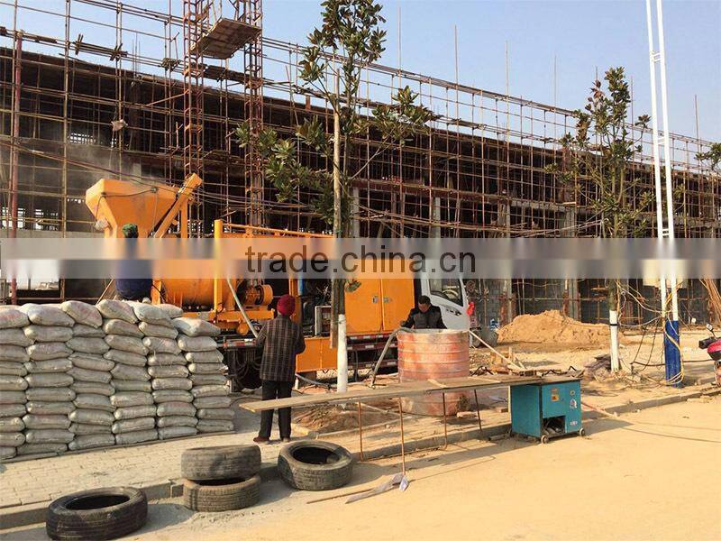 LJBC40 L1 used easy moved truck mounted diesel concrete pump