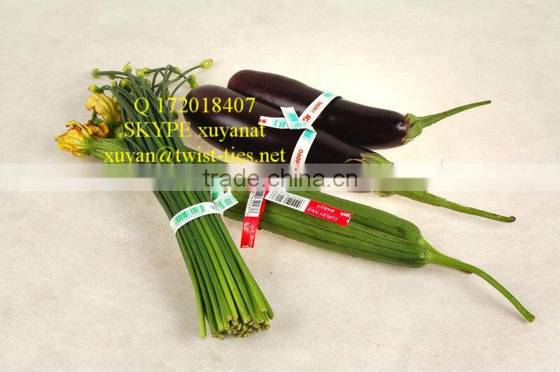 12" vegetable twist tie/agriculture use twist ties
