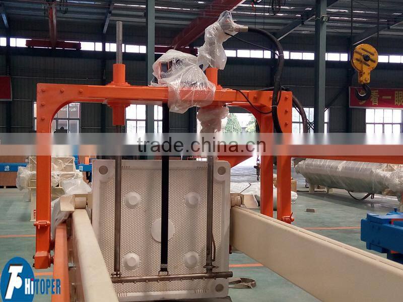 fully automatic filter press with automatic filter cloth washing in ultra filtration system