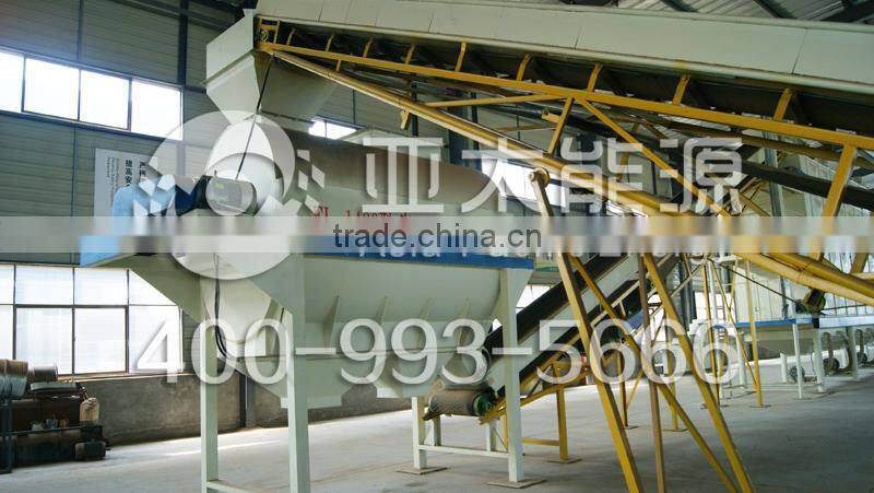 Fully automatic city waste solid sorting equipment line