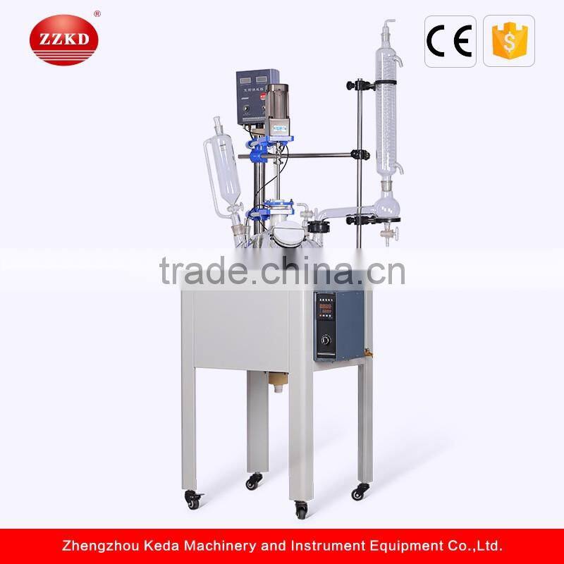 salable jacketed multi-function glass reactor