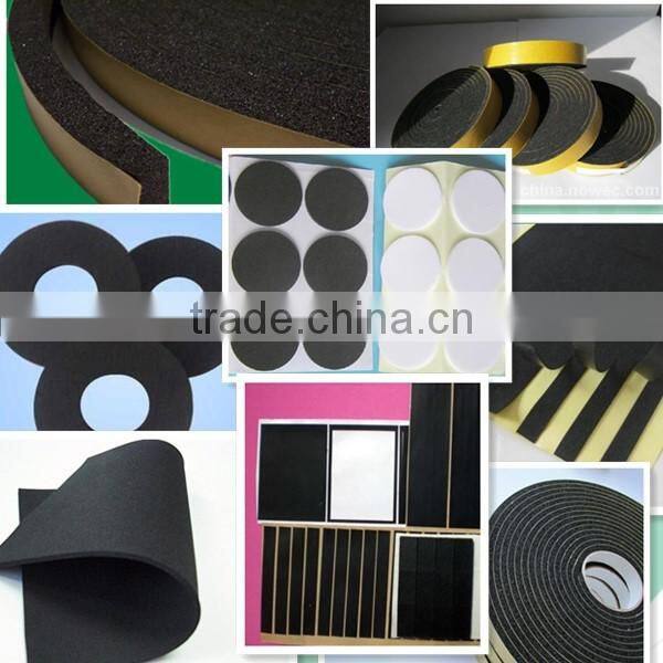 Adhesive Poron Foam For Gasket Part, die cut poron foam