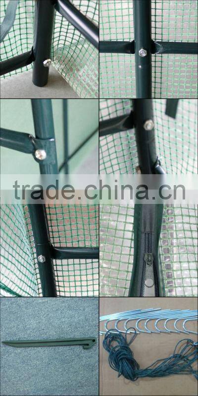 Steel Tube used greenhouse zipper door