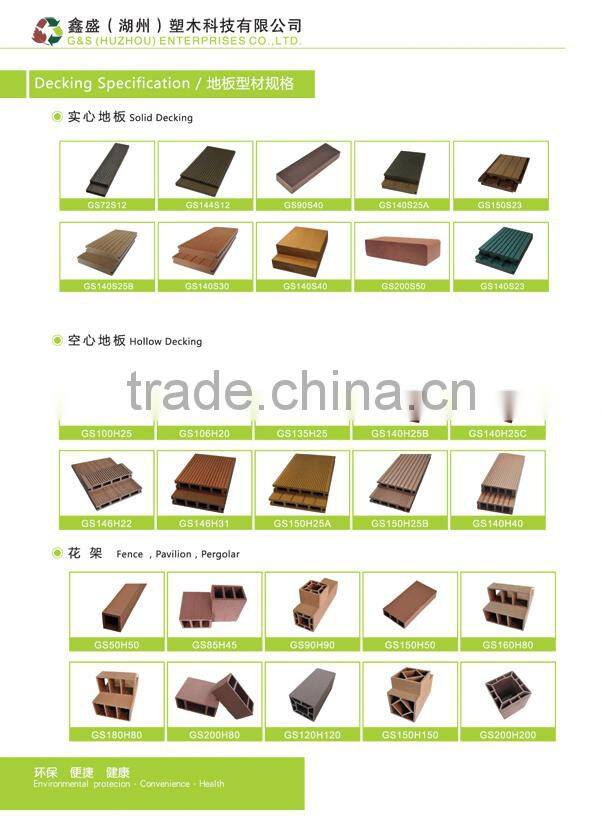 zhejiang recycled wpc tile decking for wholesales engineered wpc