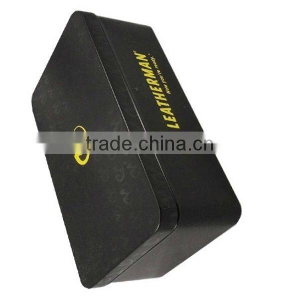 rectangular vintage tin box