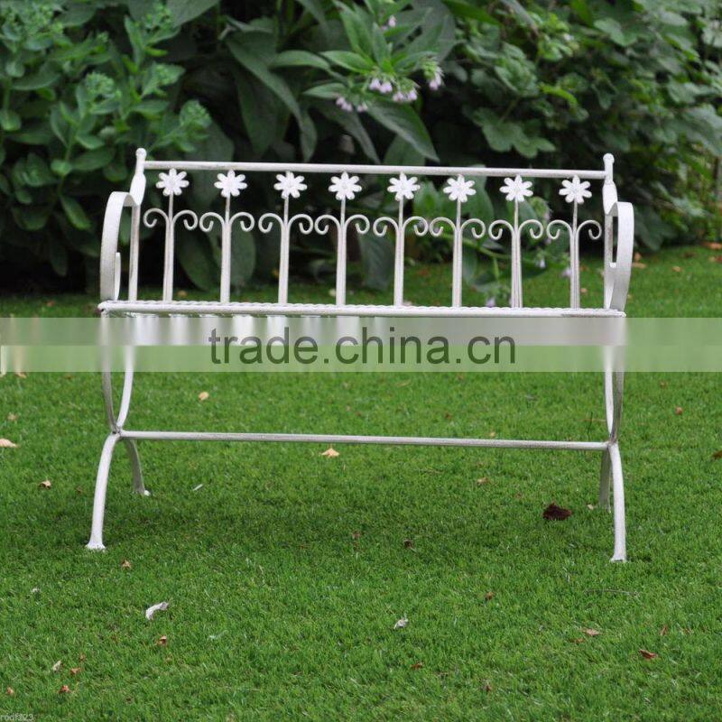 Outdoor Garden Antique decorative metal benches