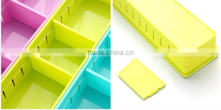 Q1128 multifunctional lovely Plastic drawer storage box
