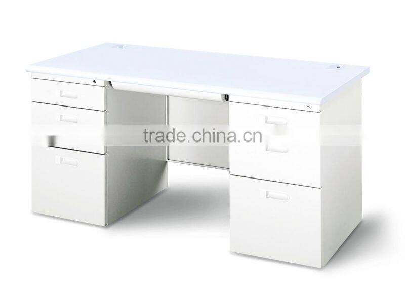 3 drawers metal cabinet pedestal without top desk cabinet