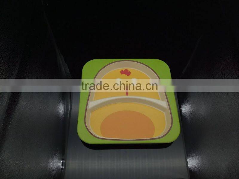 bio bamboo fibre children's dinnerware set