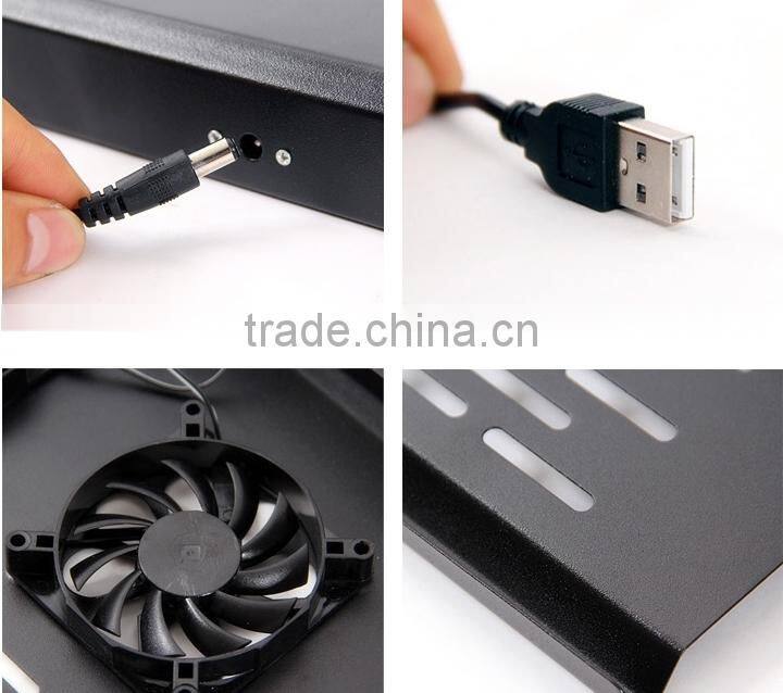 Supply fashion Mute type double fan notebook computer radiator