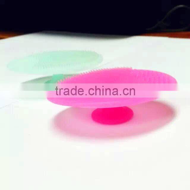 Soft & smooth mini silicone face cleaning brush