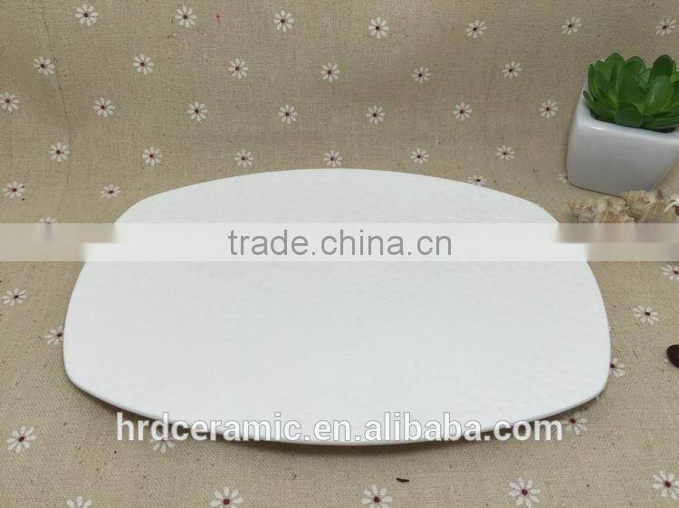 Wholesale Chinese Bulk stocked ceramic Dinner Plate