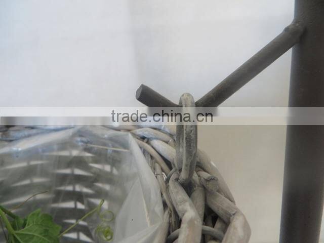 Rattan woven flower vase wicker