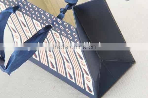 Foldable Gift Bag With Anchor Patterns/ Shopping Bag