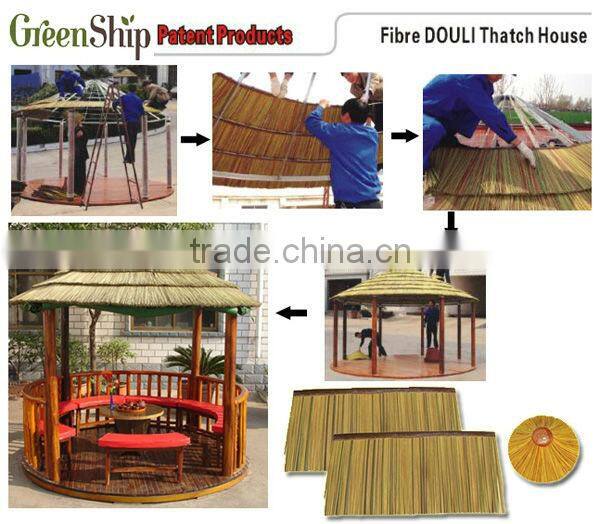 Gazbo /thatch tile/ Plastic Cone