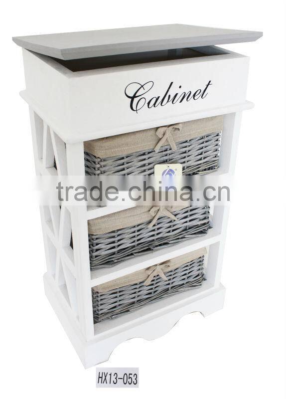 2013 newly arrival vintage furniture closets of woven drawer