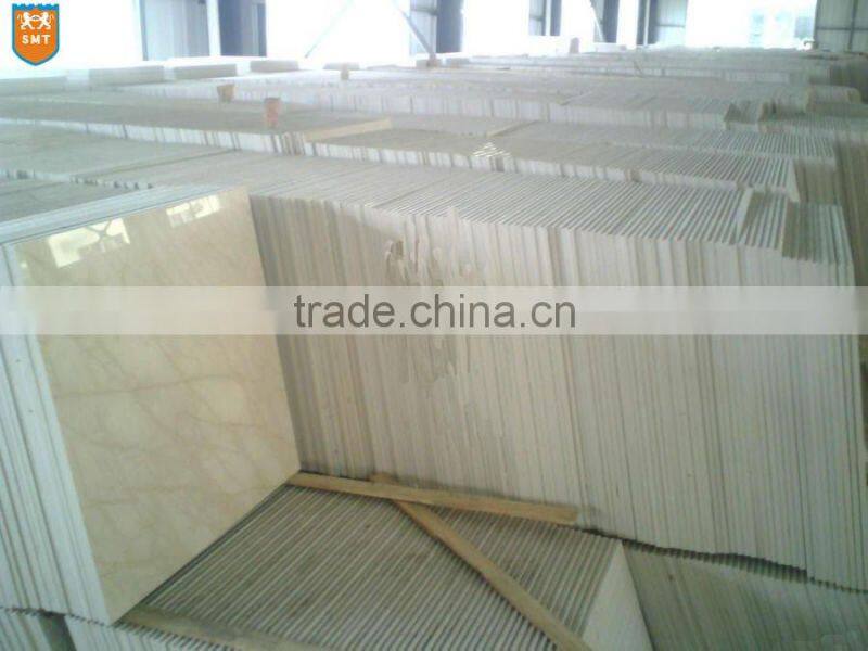 Superior China White Composite Marble Tile