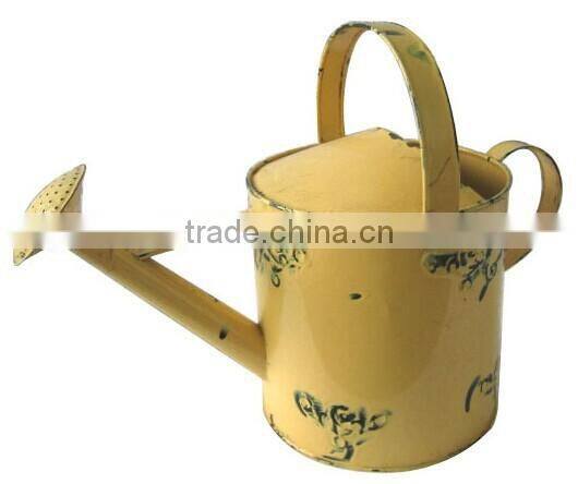 Galvanized Metal Watering Can Eco-friendly Water Bin