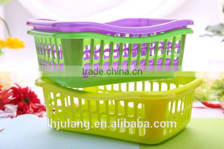 Houseware small size plastic basket storage/plastic storage basket