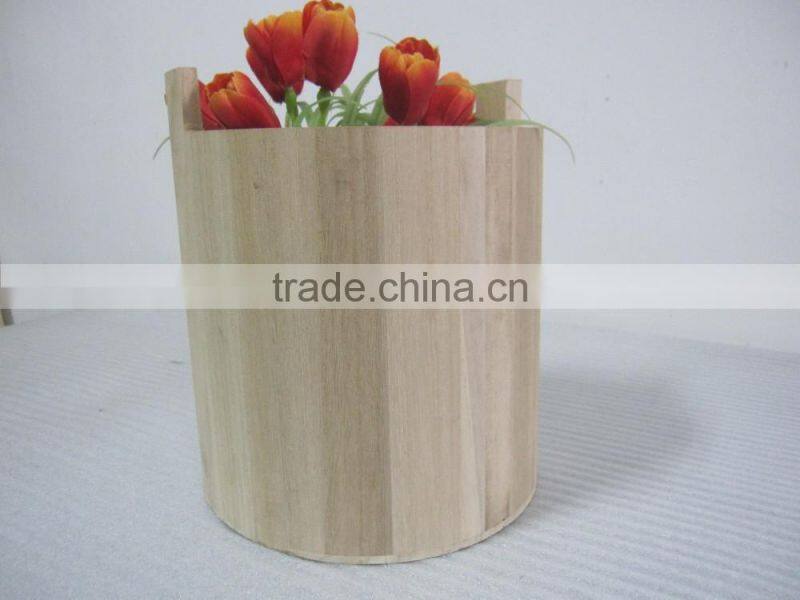 Garden Decoration Wooden Flower Pot/Wood Planter /Planter Box