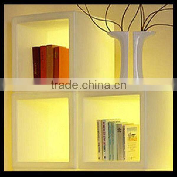 led store cabinet plastic cabinet for bar or nightclub