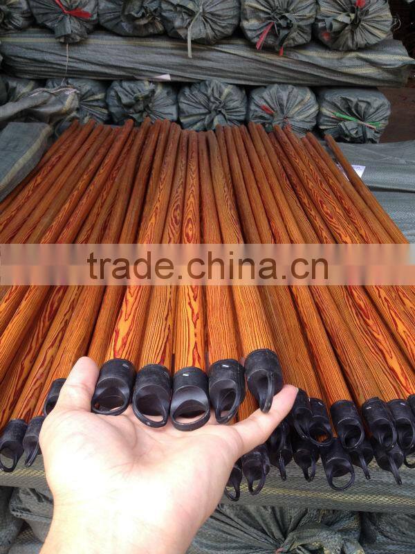 Natural/ Varnished/ PVC coated wood handle for mops/ broom