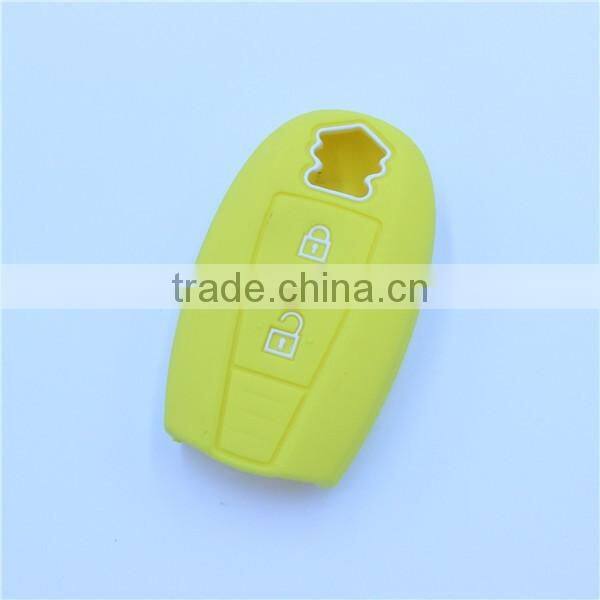 Silicone Remote Cover fit for SUZUKI Swift SX4 S-CROSS Kizashi Smart Remote Key Case