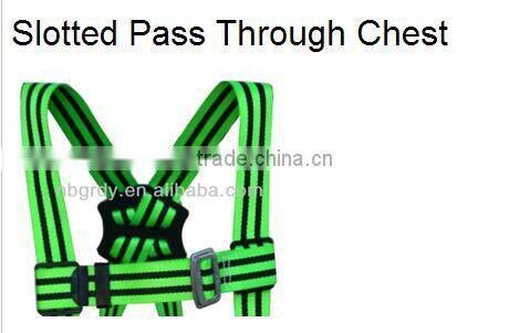 full body safety belt harness with sliding back D-ring